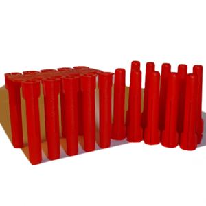 5.5mm Red (TP2) Thorsman Plastic Plugs